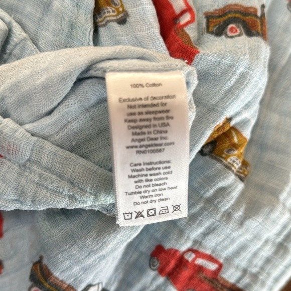 Angel Dear 100% cars short romper with snaps - Picture 5 of 7